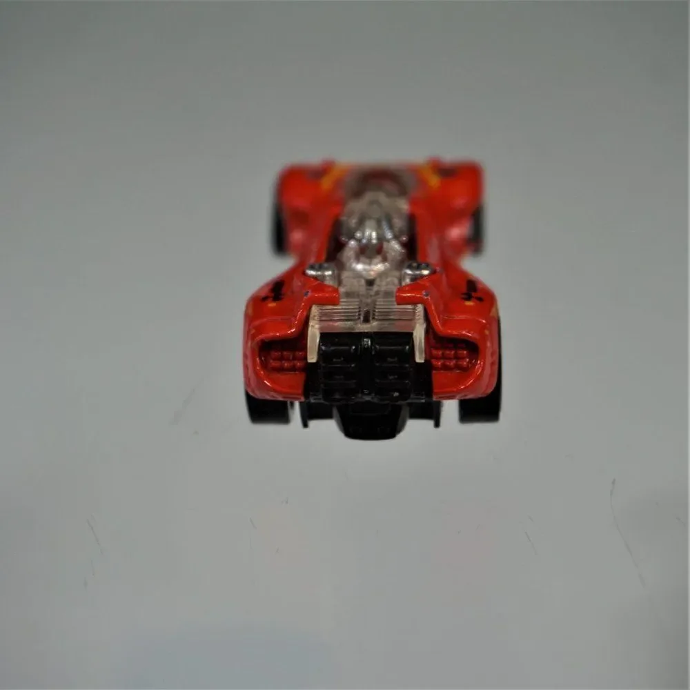 Hot Wheels Gearonimo Orange Yellow Track Stunts Diecast Car Mattel 2011